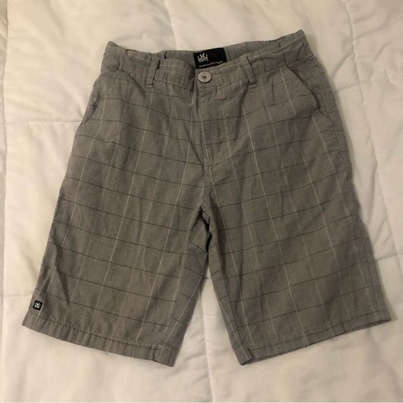 Micros Boy Walking Shorts Size 12 Gray - Picture 1 of 4